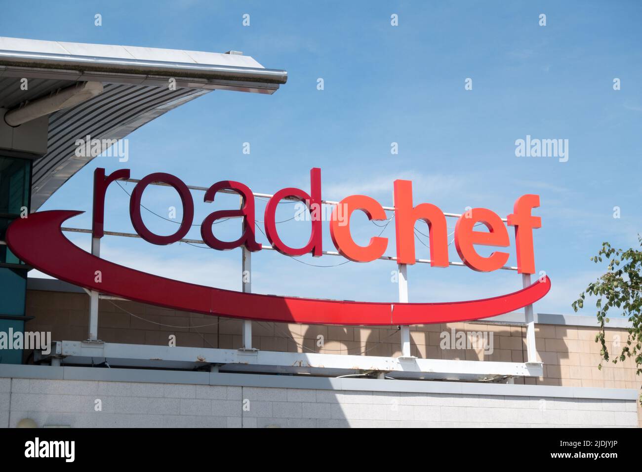 Roadchef third largest Motorway services provider in England Stock Photo