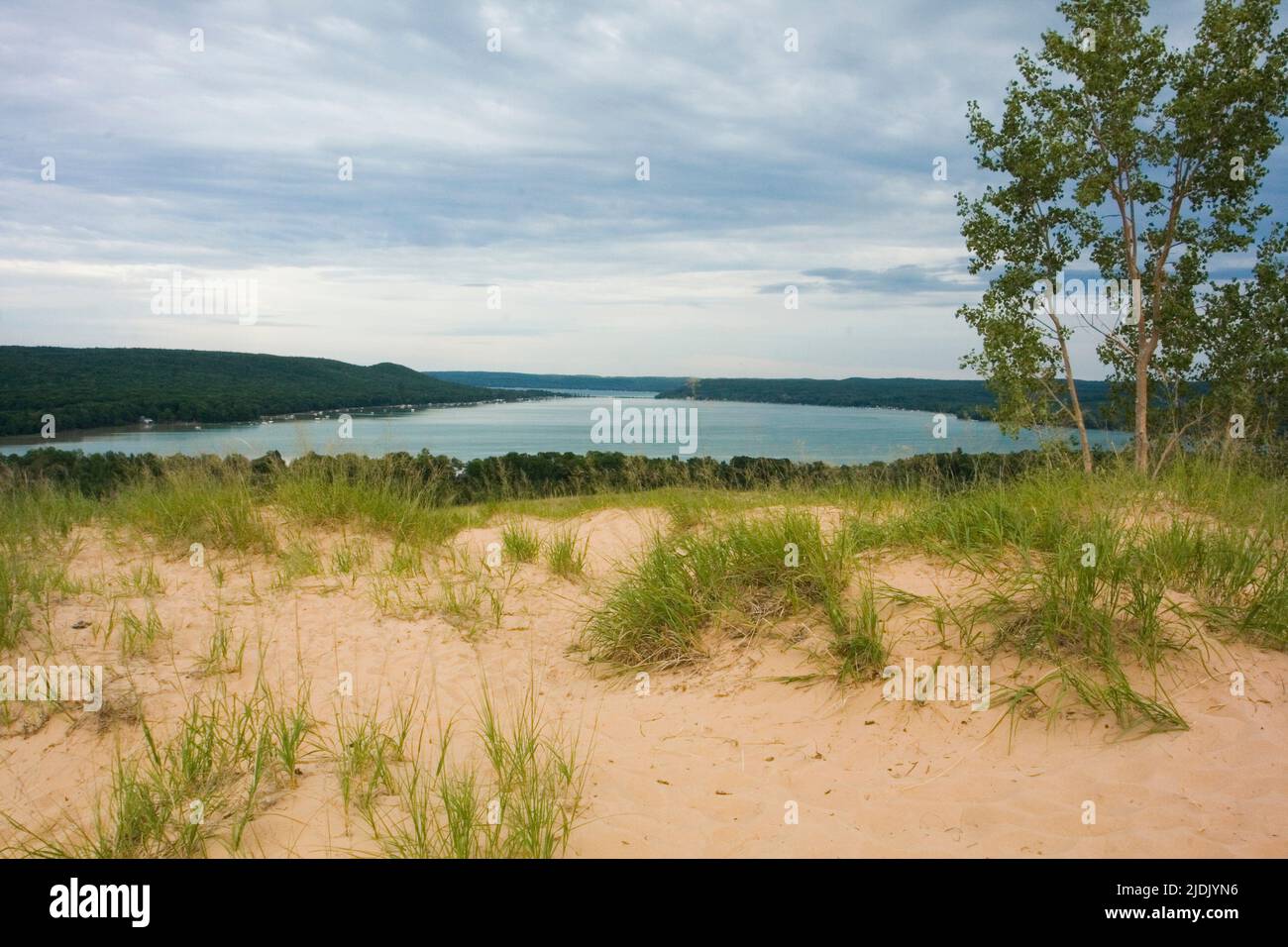 Sleeping Bear Dunes National Lakeshore in Summer, Michigan Stock Photo Alamy