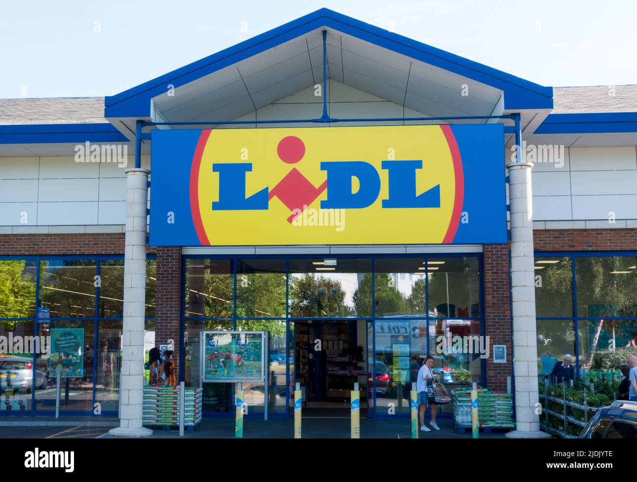 LIDL UK retail store front in Guildford, England, UK Stock Photo Alamy