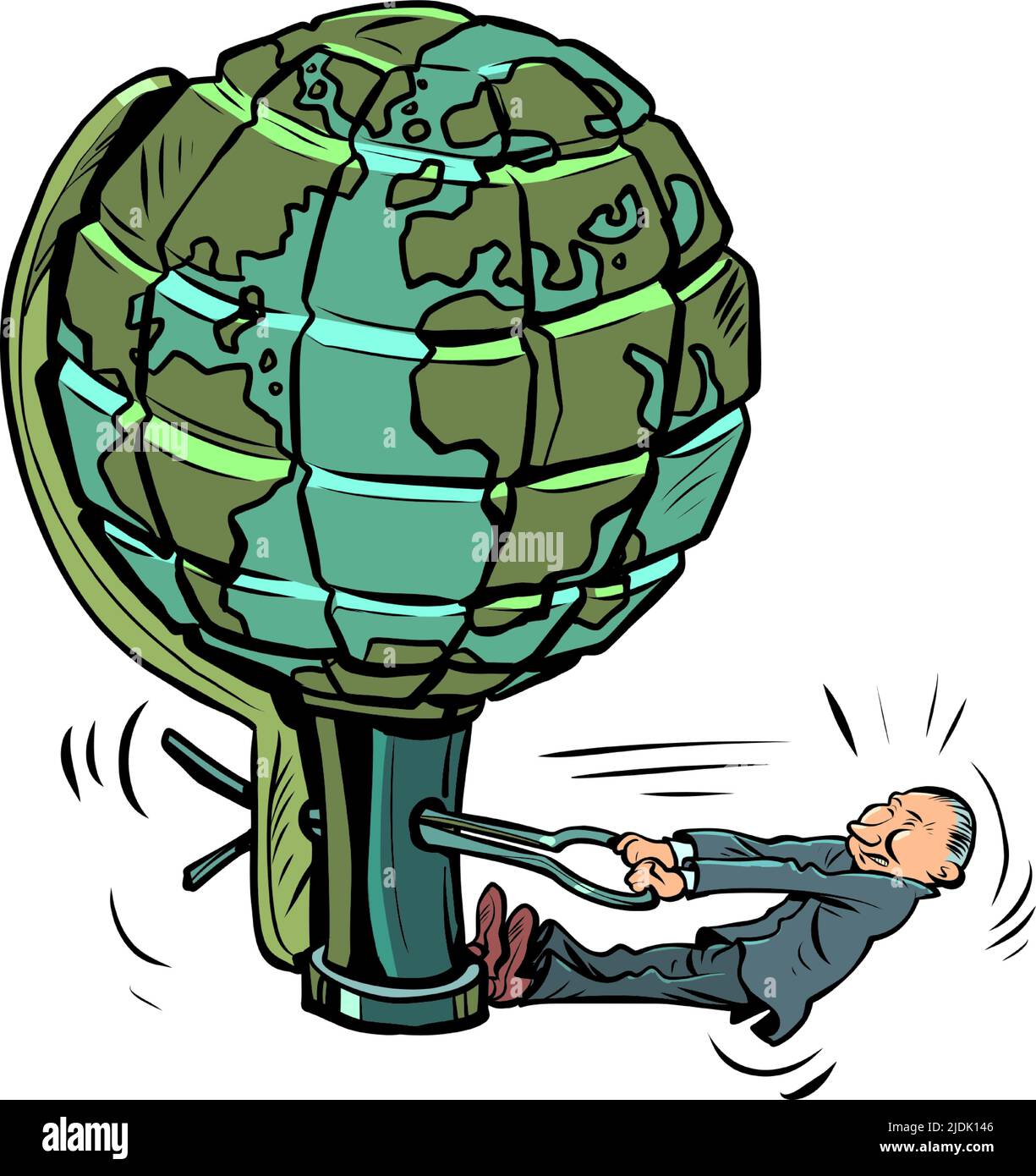 Earth blow up Stock Vector Images Alamy