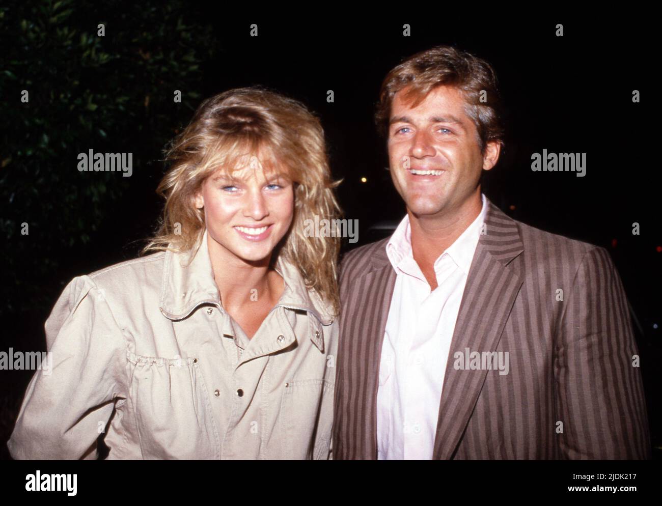 Nicollette Sheridan  and Jimmy Van Patten Circa 1980's Credit: Ralph Dominguez/MediaPunch Stock Photo