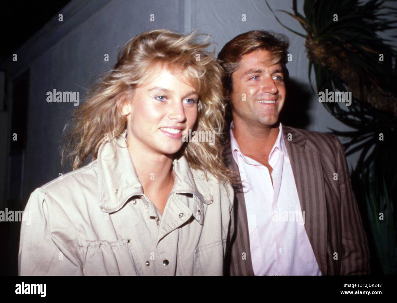 Nicollette Sheridan  and Jimmy Van Patten Circa 1980's Credit: Ralph Dominguez/MediaPunch Stock Photo