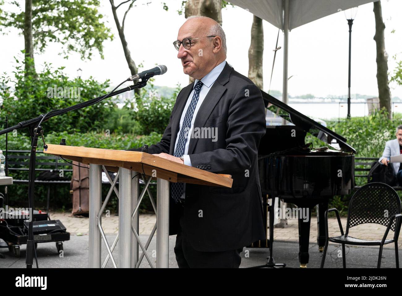 New York, United States. 21st June, 2022. France Ambassador to the US