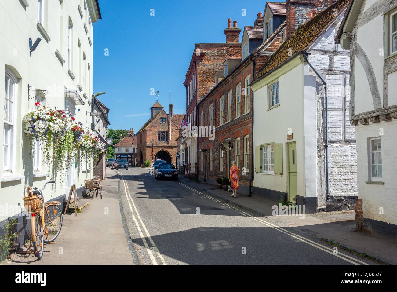 High Street, Watlington, Oxfordshire, England, United Kingdom Stock Photo