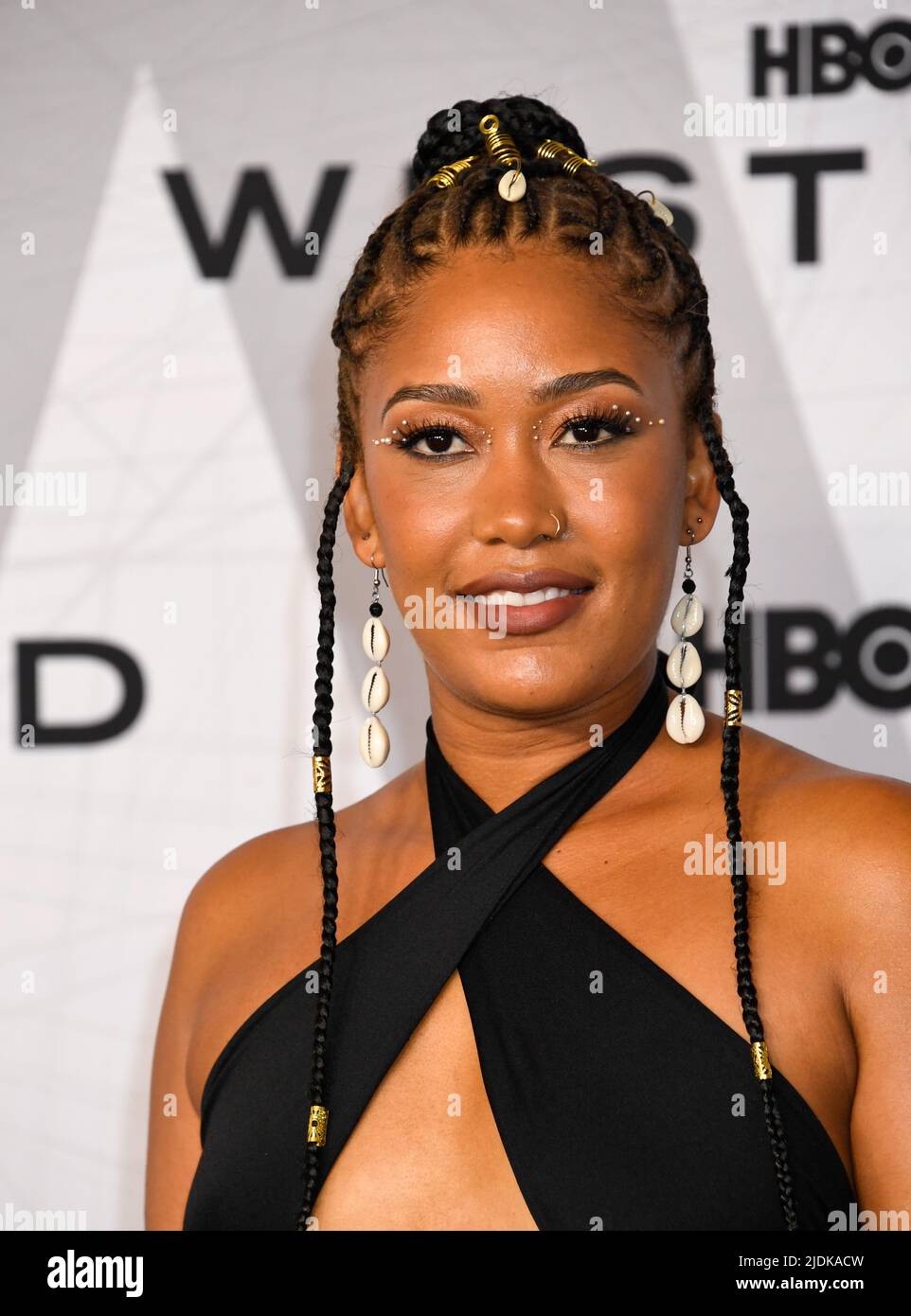 Nozipho McLean attends HBO’s Westworld Season 4 Premiere, held at Alice