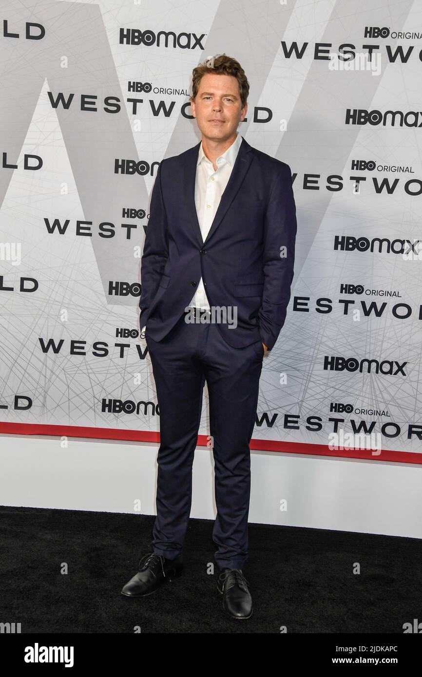Craig William Macneill attends HBO’s Westworld Season 4 Premiere, held at Alice Tully Hall Lincoln Center in New York City, Tuesday, June 21 2022. Stock Photo