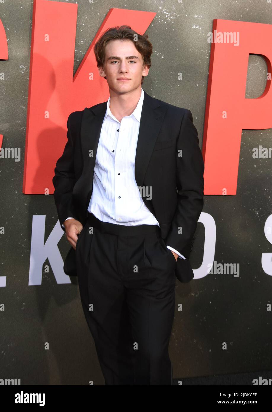 Hollywood, California, USA 21st June 2022 Actor Brady Hepner attends