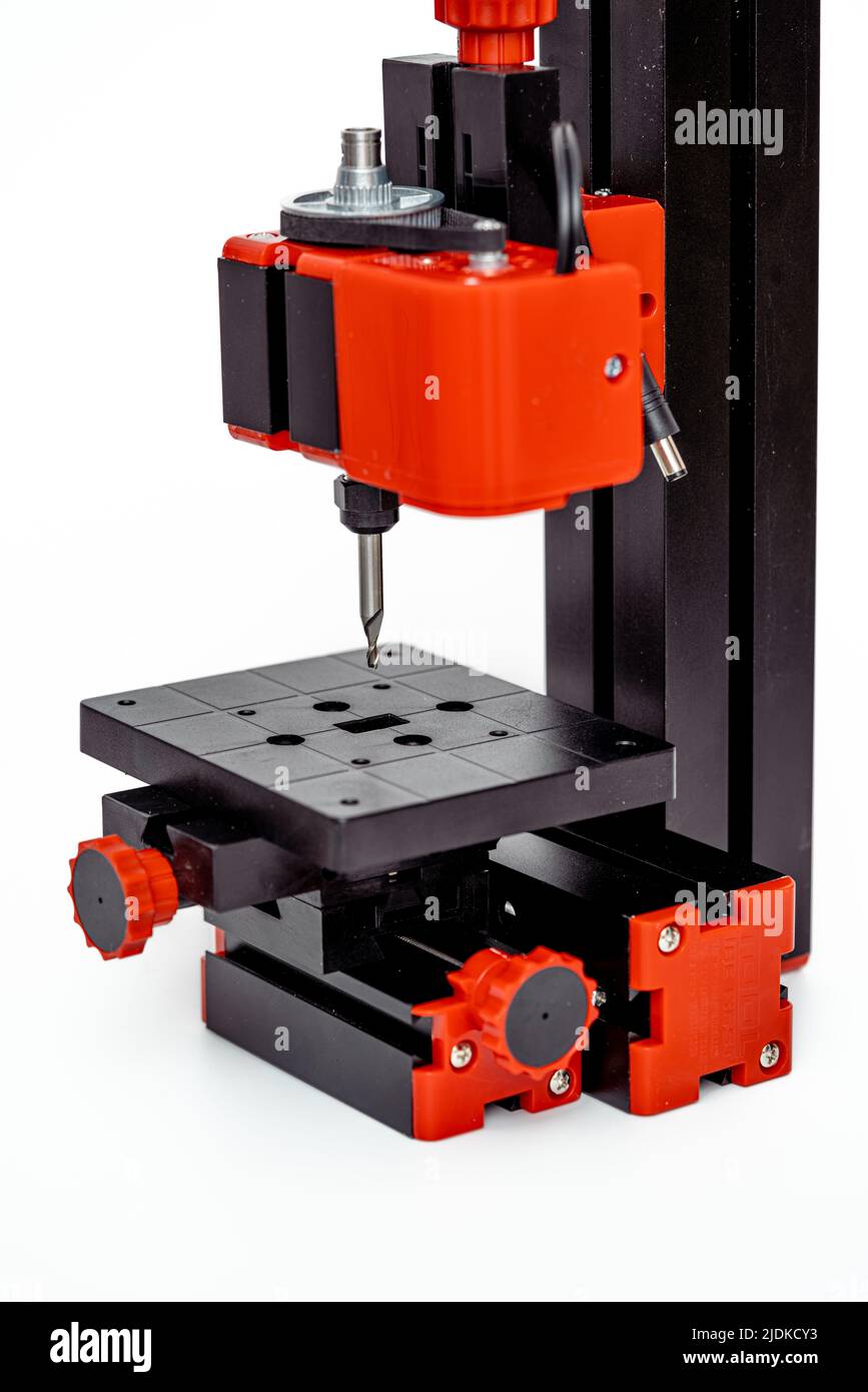 Small DIY Hobby Modeling Drill Machine Stock Photo Alamy