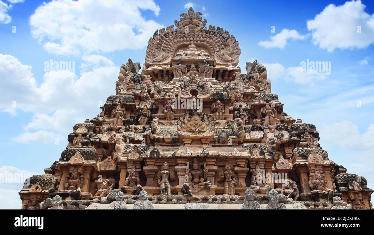 Temple Dome or Vimana of Sri Devanayaki Amman Temple, Kumbakonam