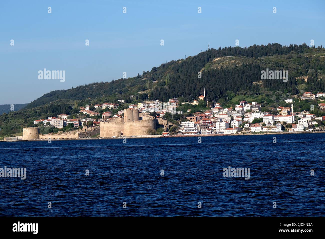Kilitbahir Castle at Eceabat in Canakkale Turkey Stock Photo