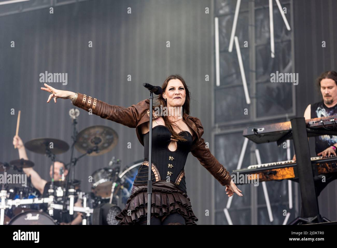 Landgraaf, Netherlands 17 june 2022 Nightwish live at Pinkpop Festival 2022 © Roberto Finizio/ Alamy Stock Photo