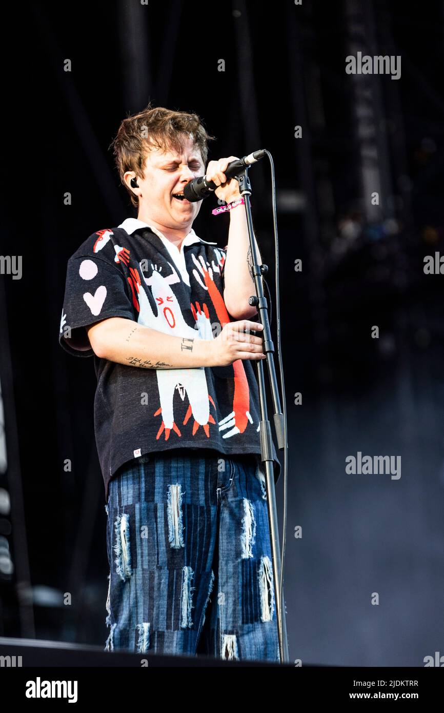 Landgraaf, Netherlands 17 june 2022 Nothing But Thieves live at Pinkpop Festival 2022 © Roberto Finizio/ Alamy Stock Photo