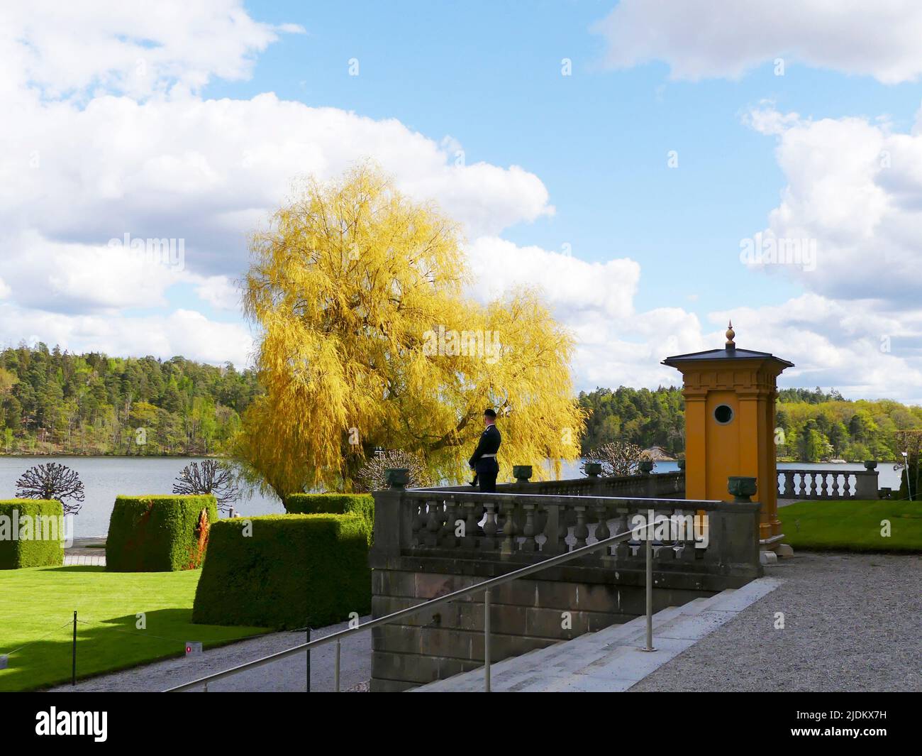 Drottningholms castle Stock Photo