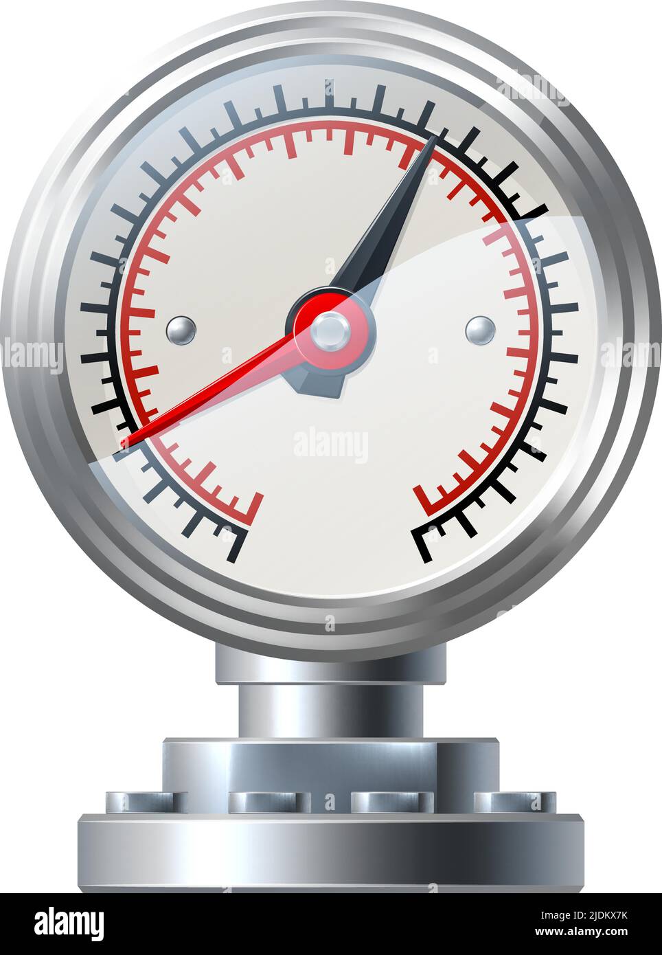 Pipe Pressure Gauge Pipeline Measurement Icon Stock Vector Image & Art