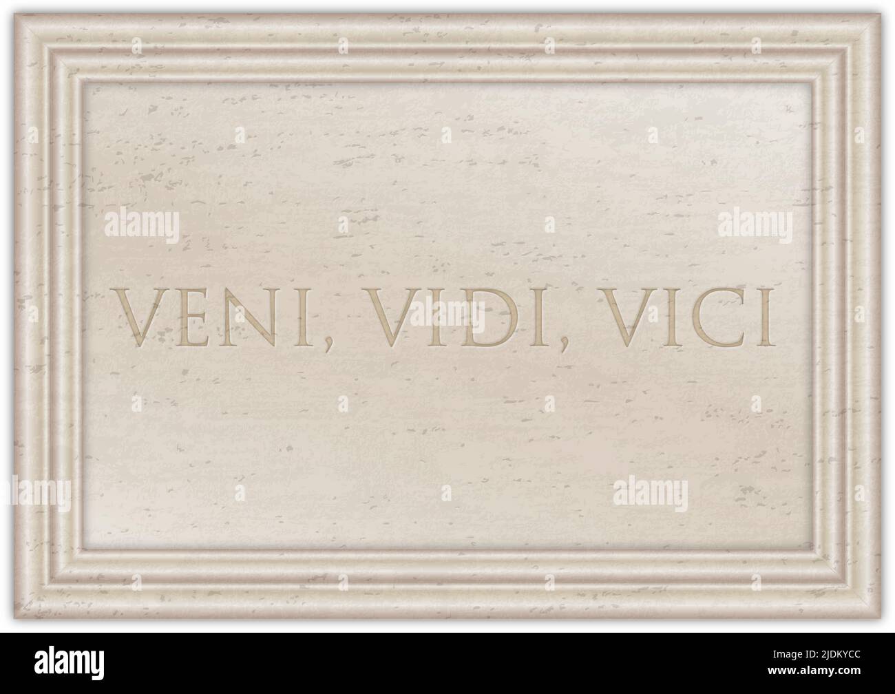 veni vidi vici - ancient Latin saying belongs to general Julius