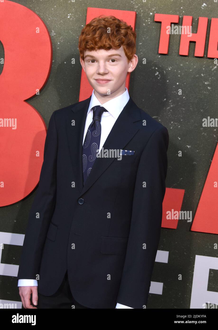Hollywood, California, USA 21st June 2022 Actor Spencer Fitzgerald