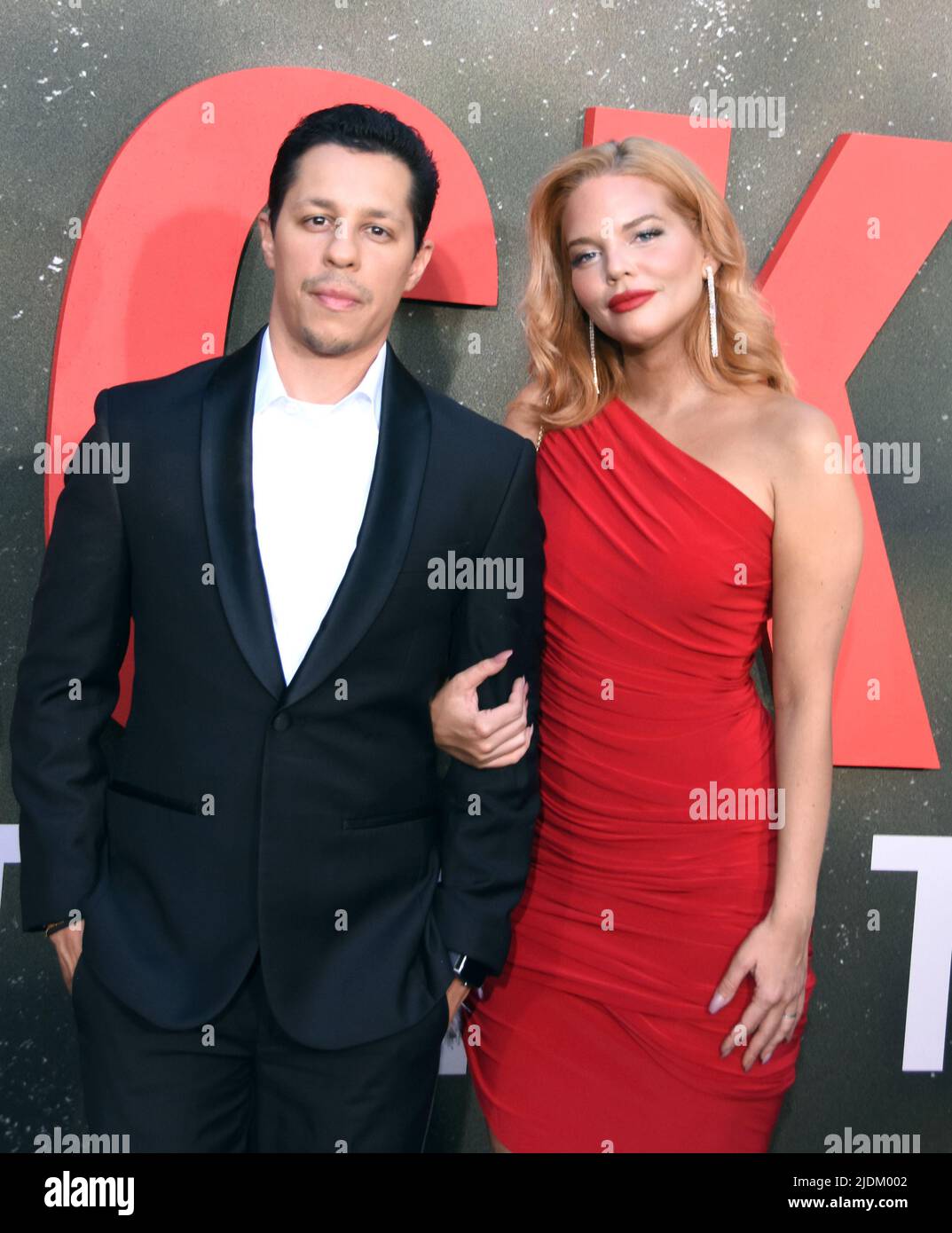 Hollywood, California, USA 21st June 2022 Actor David Del Rio and