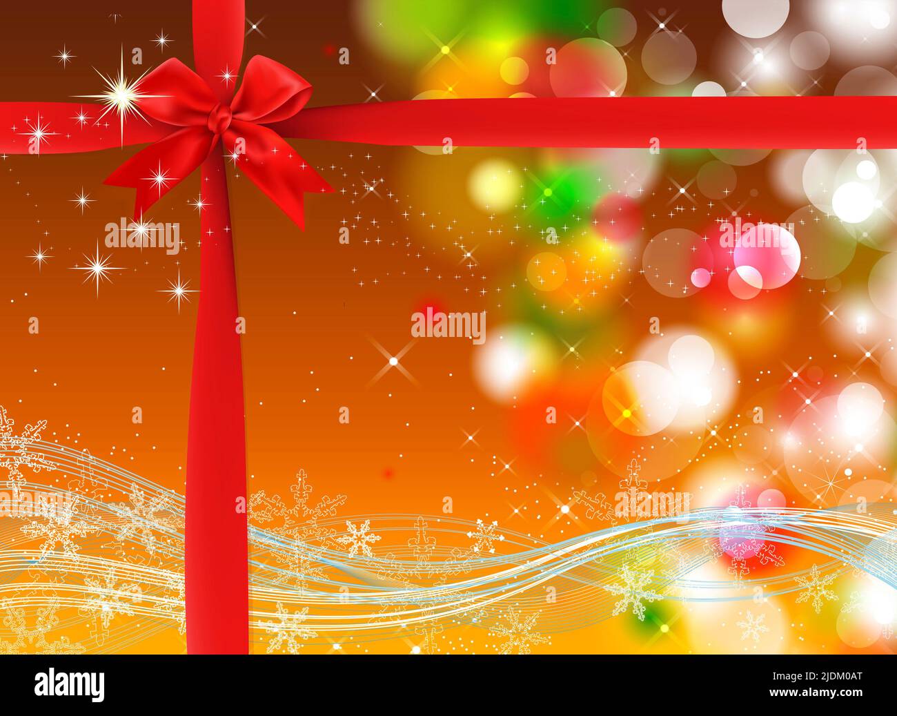 Christmas background with sparkles and lights Stock Photo - Alamy
