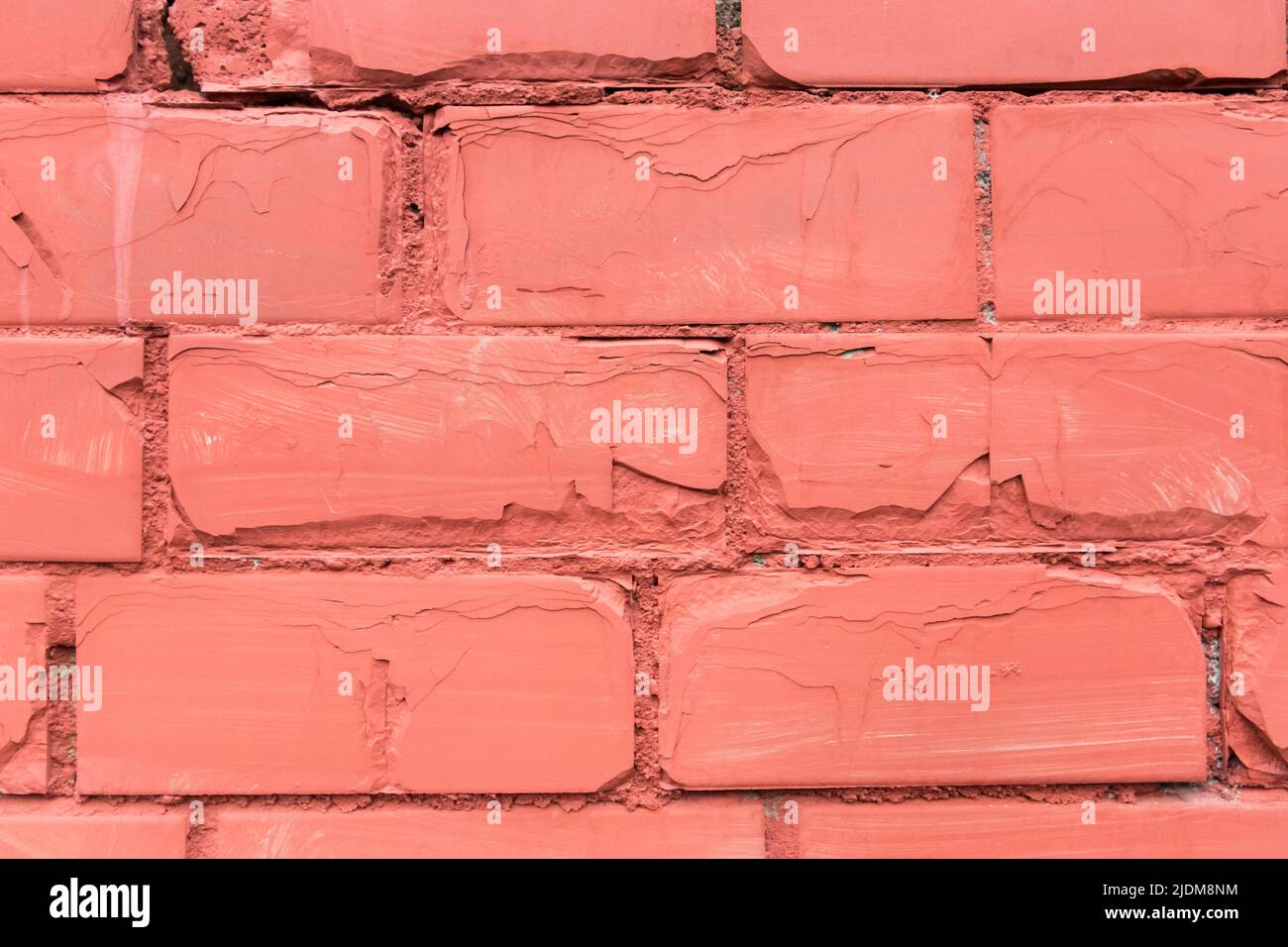 Old red paint brick wall texture stone color background Stock Photo Alamy
