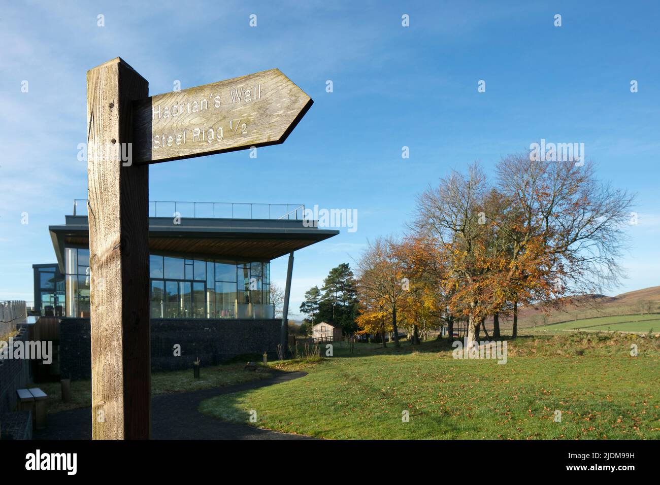 Visitors centre hadrians wall hi-res stock photography and images - Alamy