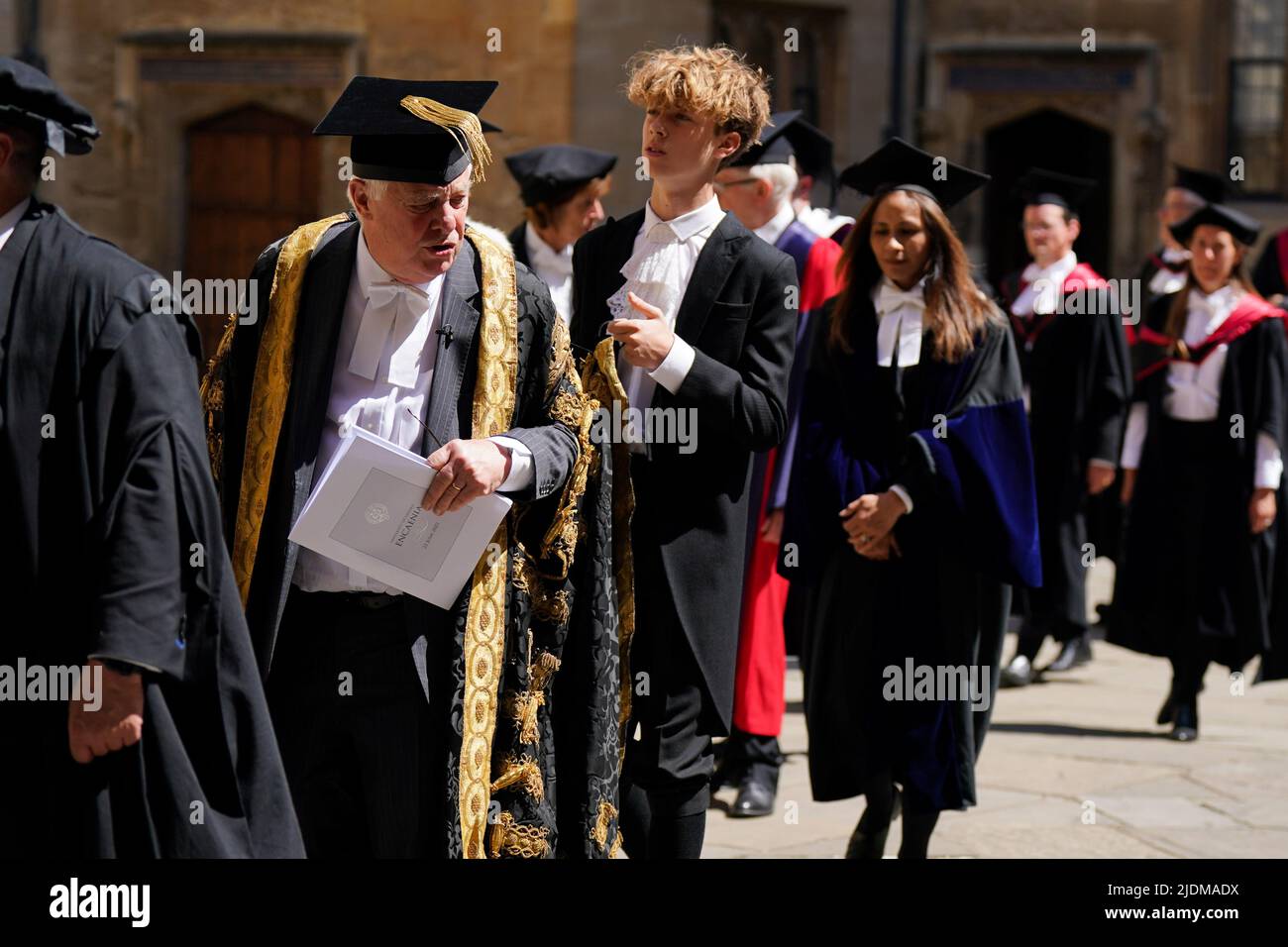 Oxford university degree ceremony hires stock photography and images