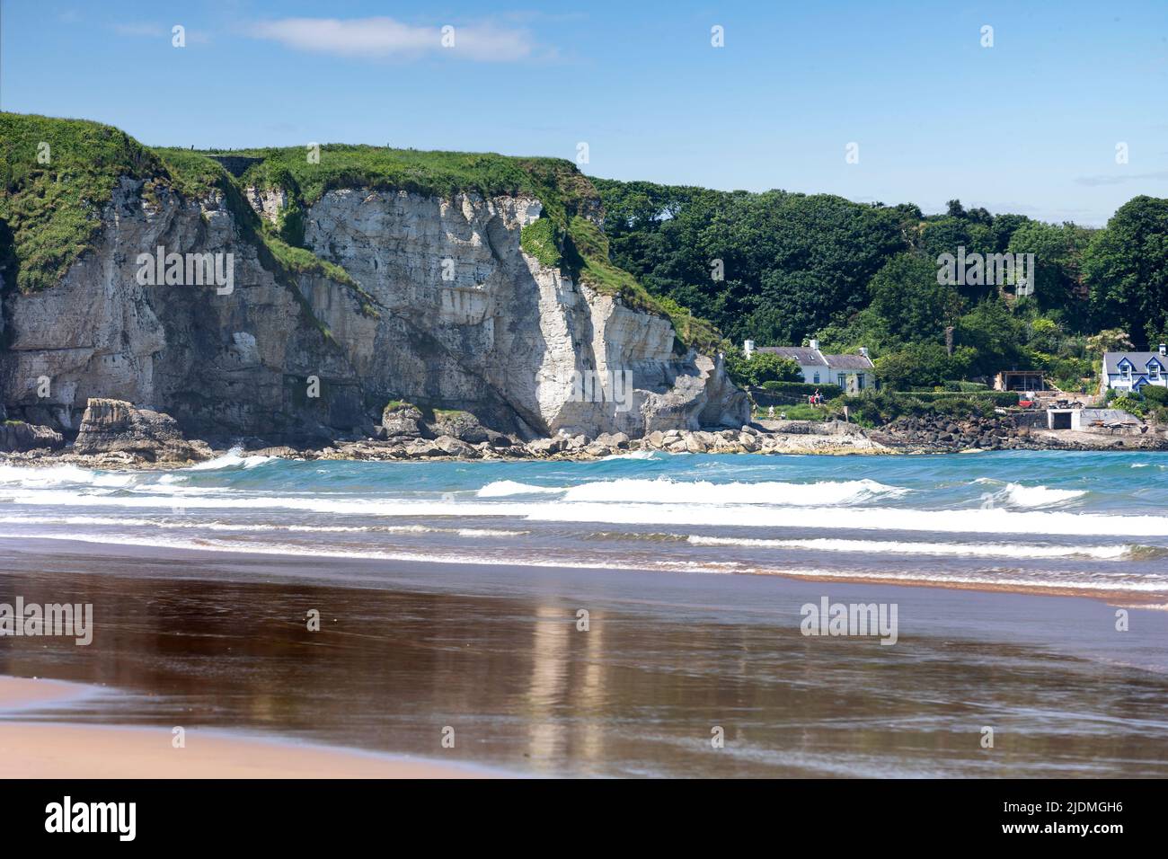 Portbradden at White Park Bay, north Antrim Coast Stock Photo Alamy