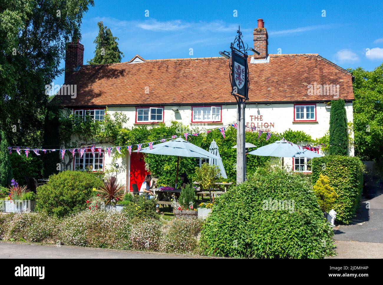 15th Century The Red Lion Pub on the green, High Street, Chalgrove