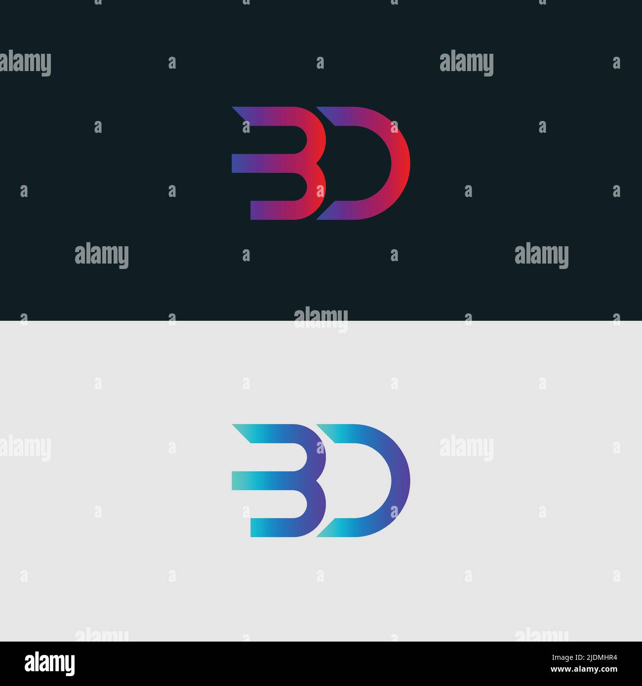Alphabet letter icon logo BD Stock Vector Image & Art - Alamy