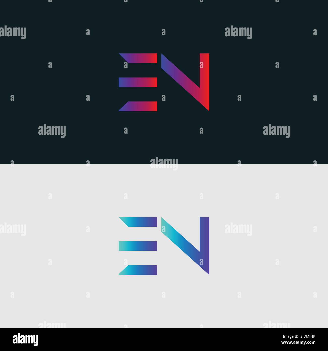 Letter en logo hi-res stock photography and images - Alamy