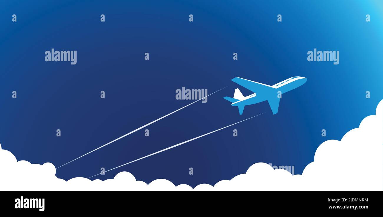 Aircraft leaving line Stock Vector Images - Alamy