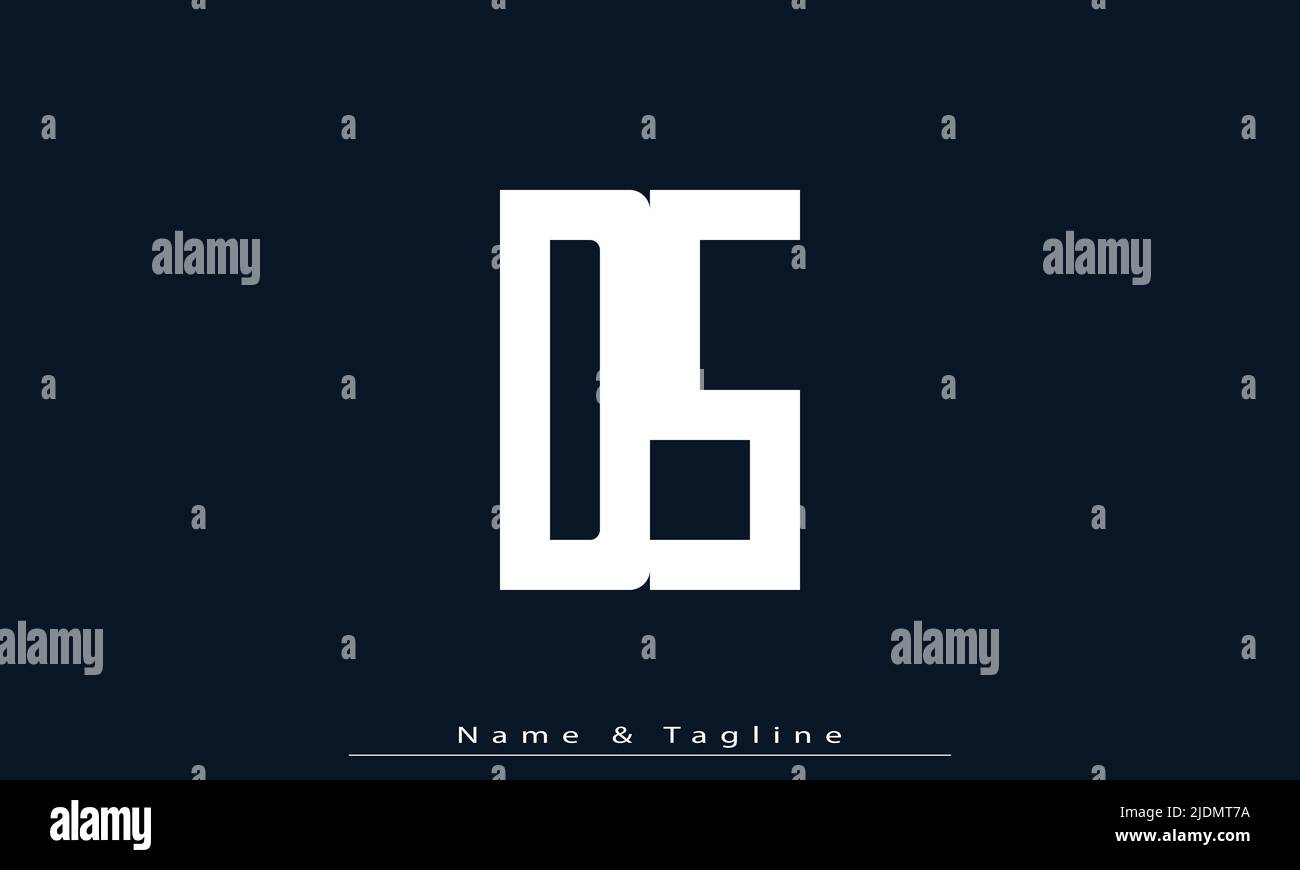 Alphabet letters Initials Monogram logo DS , SD Stock Vector Image ...