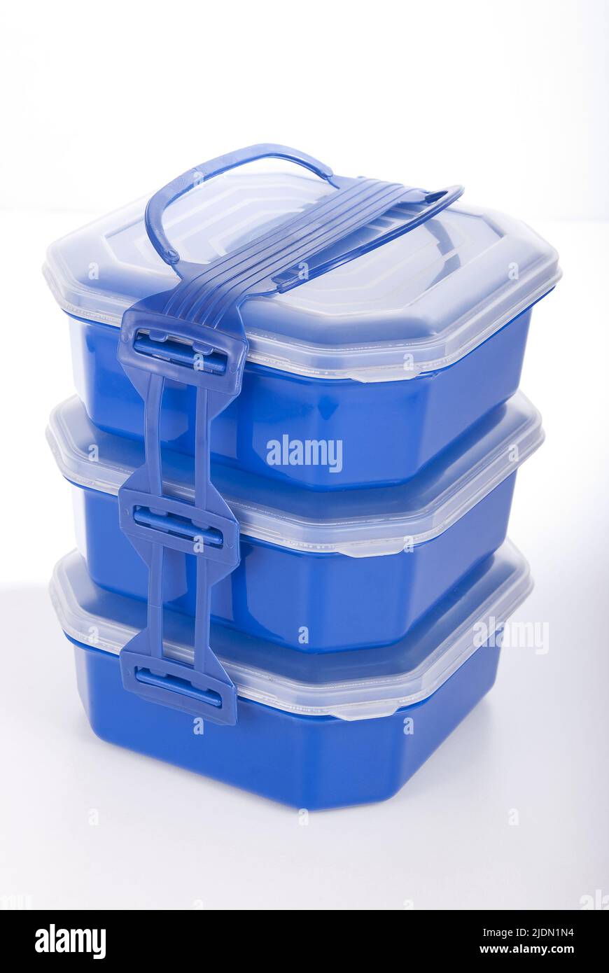 https://c8.alamy.com/comp/2JDN1N4/household-utensils-blue-plastic-lunch-box-2JDN1N4.jpg
