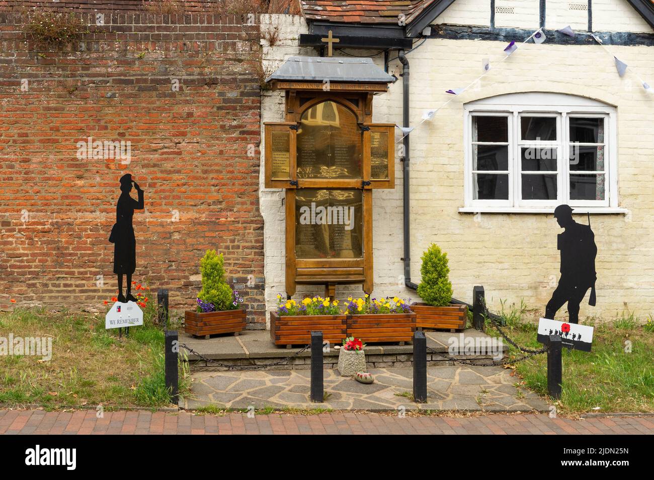 War Memorial at St Giles Parish Church, Chalfont St Giles
