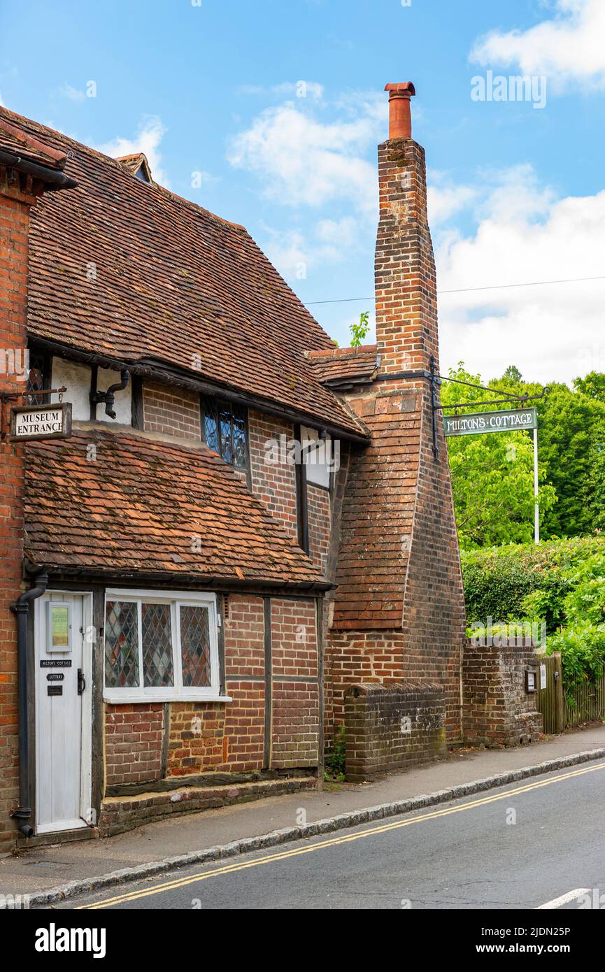 John Milton's House, Chalfont St Giles, Buckinghamshire, England Stock Photo