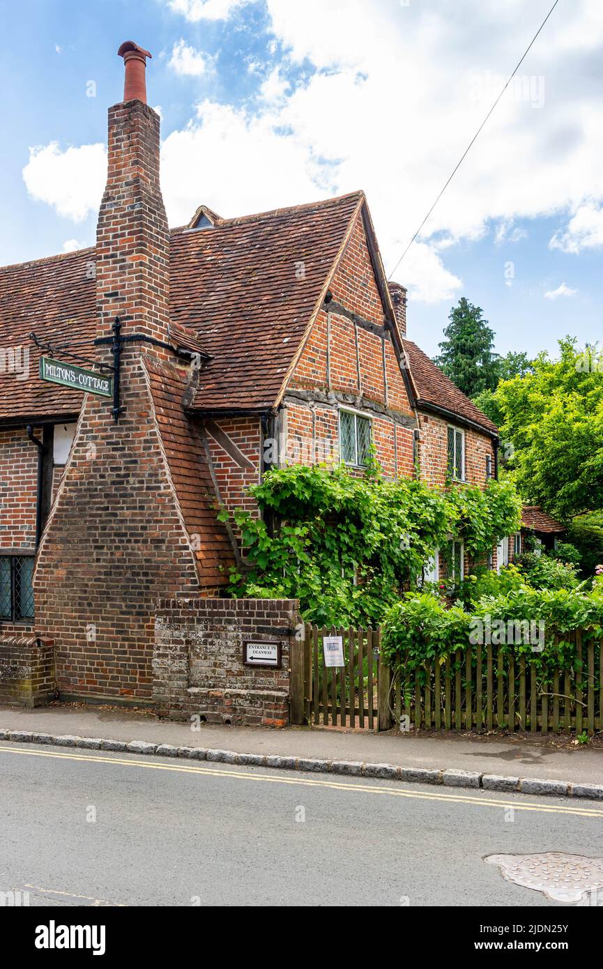 John Milton's House, Chalfont St Giles, Buckinghamshire, England Stock
