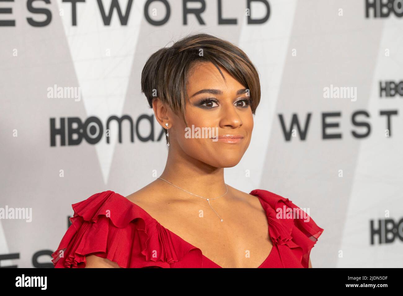 Ariana DeBose attends HBO's "Westworld" Season 4 premiere at Alice