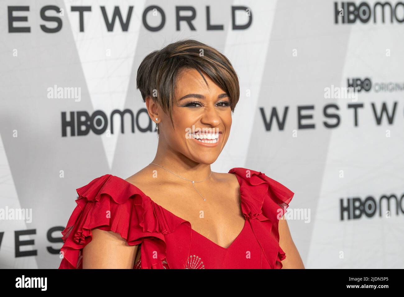 Ariana DeBose attends HBO's "Westworld" Season 4 premiere at Alice