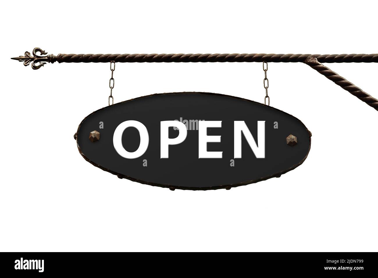 Old black and white open sign hires stock photography and images Alamy