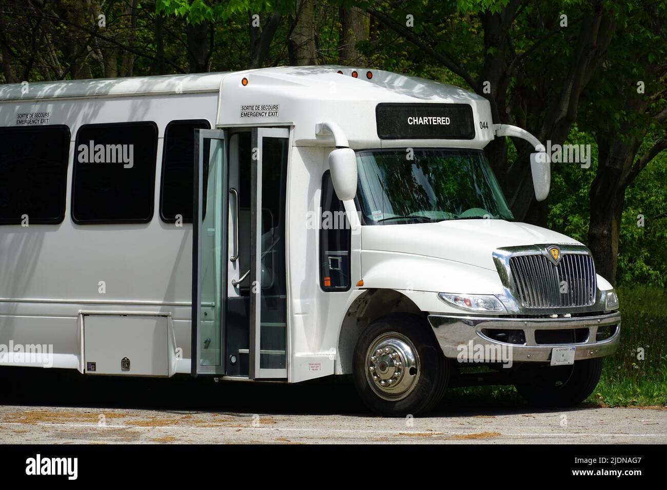 XLT International Starcraft bus, Niagara-on-the-Lake, Niagara Peninsula, Ontario province, Canada, North America Stock Photo