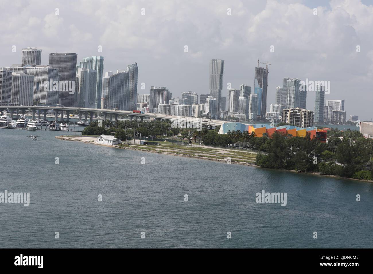 The Port of Miami is the major port in USA Stock Photo Alamy