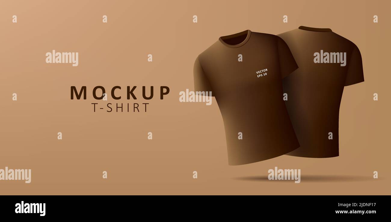 Black T-shirt Mock Up, Front and Back View, Isolated. Plain Black Shirt  Mockup. Short Sleeve Shirt Design Template Stock Photo - Image of clothing,  casual: 131766902