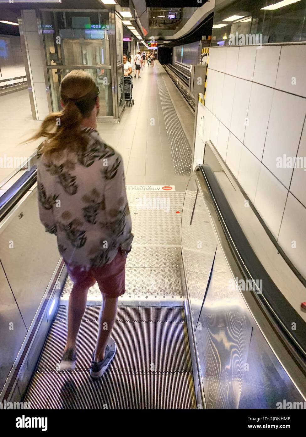 Subway, Lyon, Rhone, AURA Region, France Stock Photo Alamy