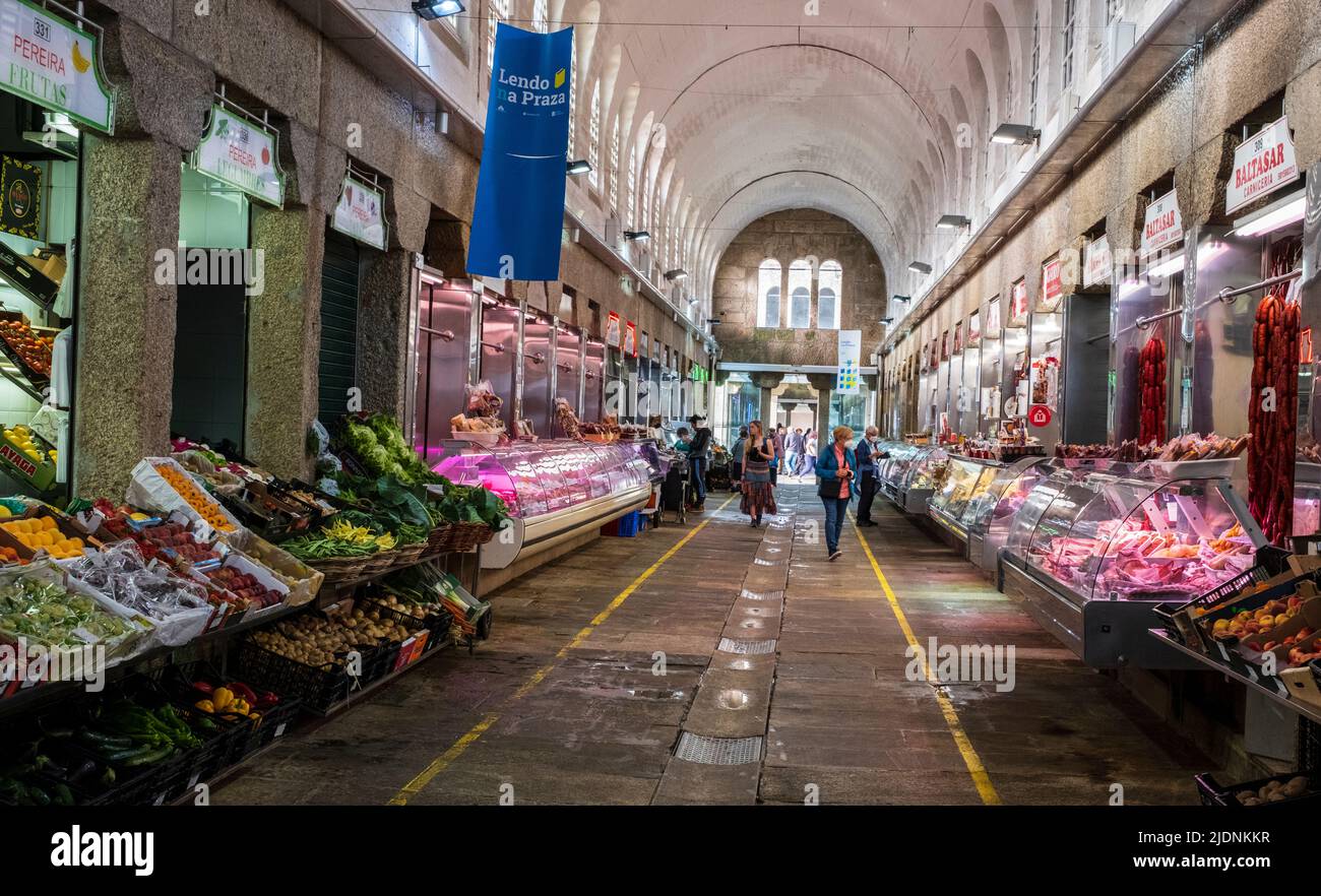 Spain, Santiago de Compostela, Galicia. Market Stock Photo