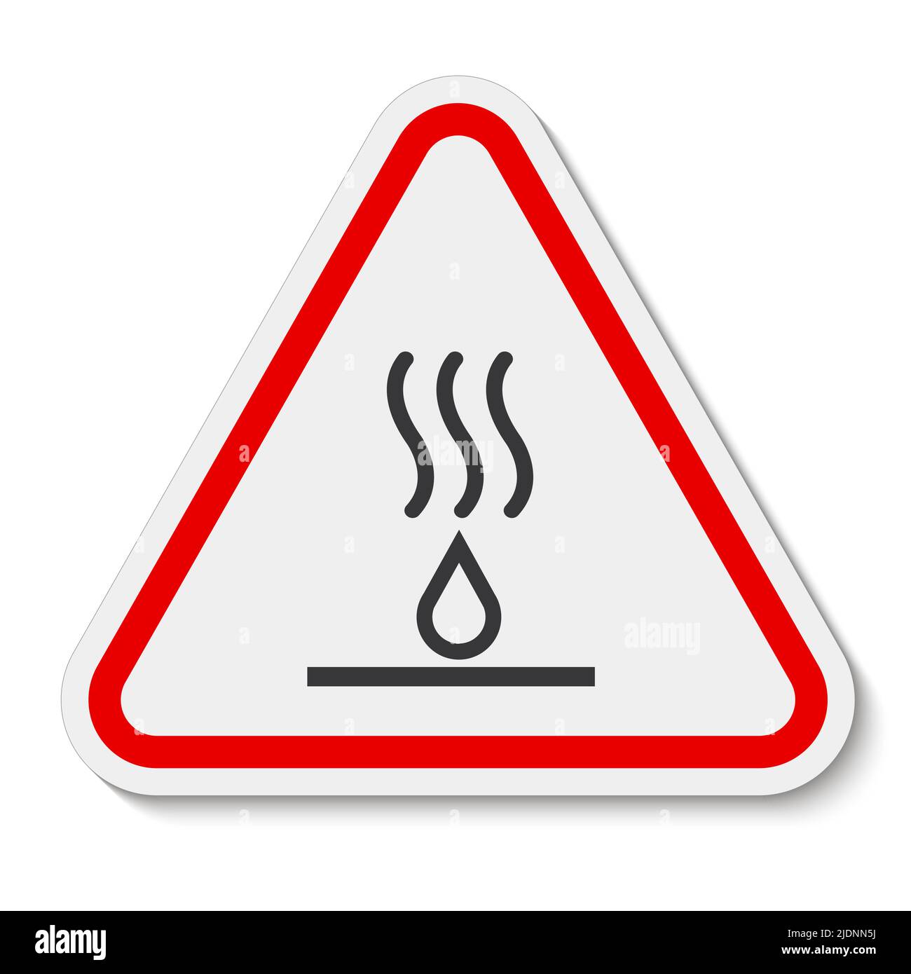 Hot Liquids Symbol Sign Isolate On White Background,Vector Illustration EPS.10 Stock Vector