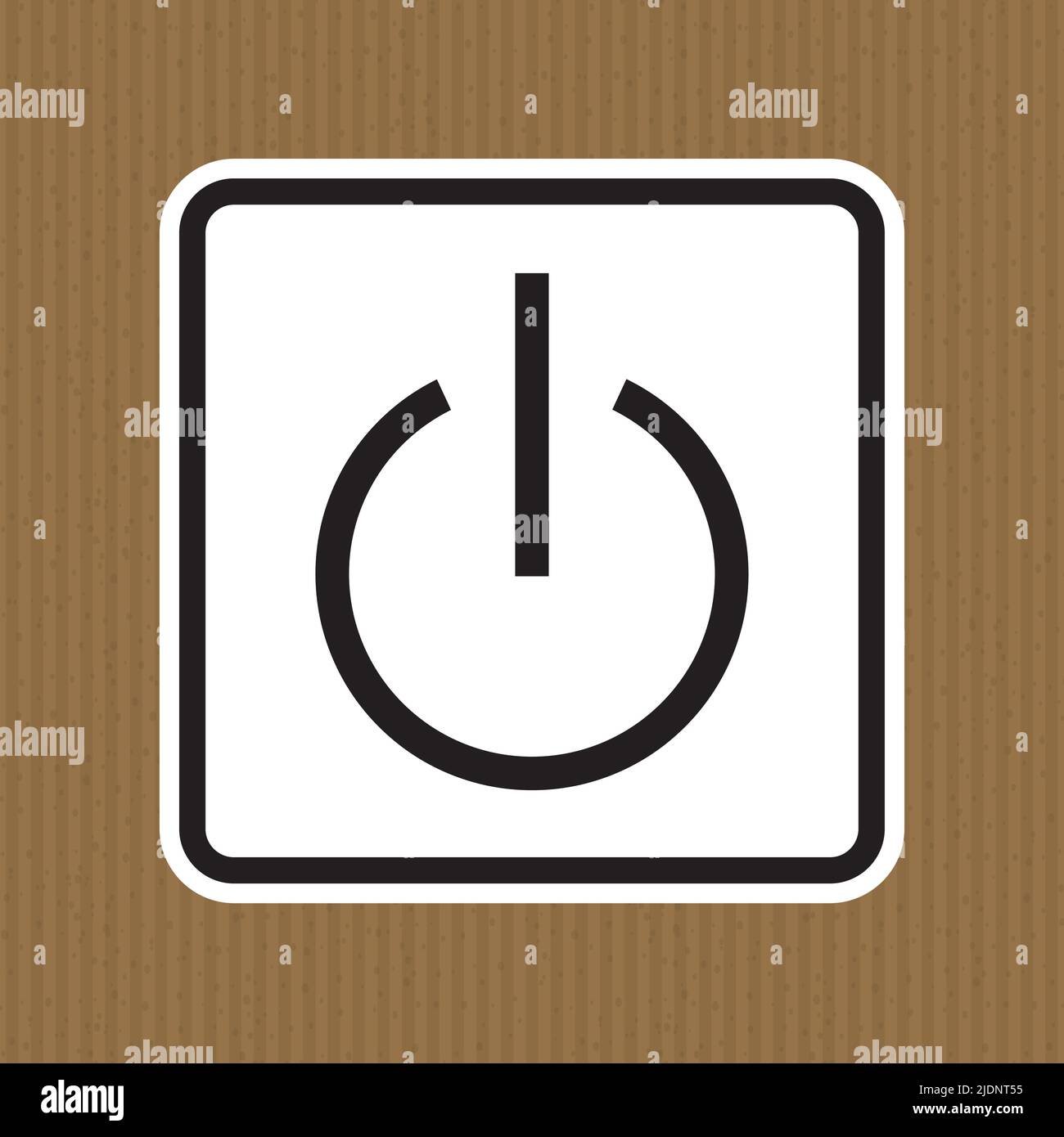 Stand-By Symbol Sign, Vector Illustration, Isolate On White Background Label. EPS10 Stock Vector