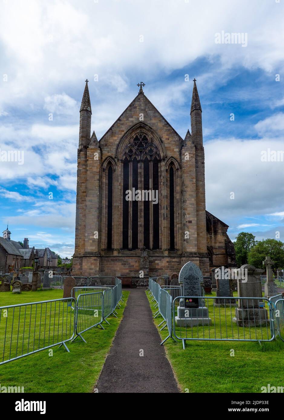 Dunblane Cathedral, Dunblane, Stirlingshire, Scotland, UK Stock Photo