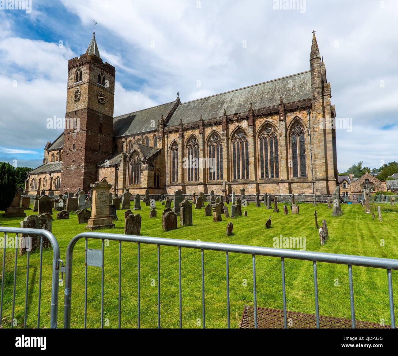 Dunblane Cathedral, Dunblane, Scotland, UK Stock Photo