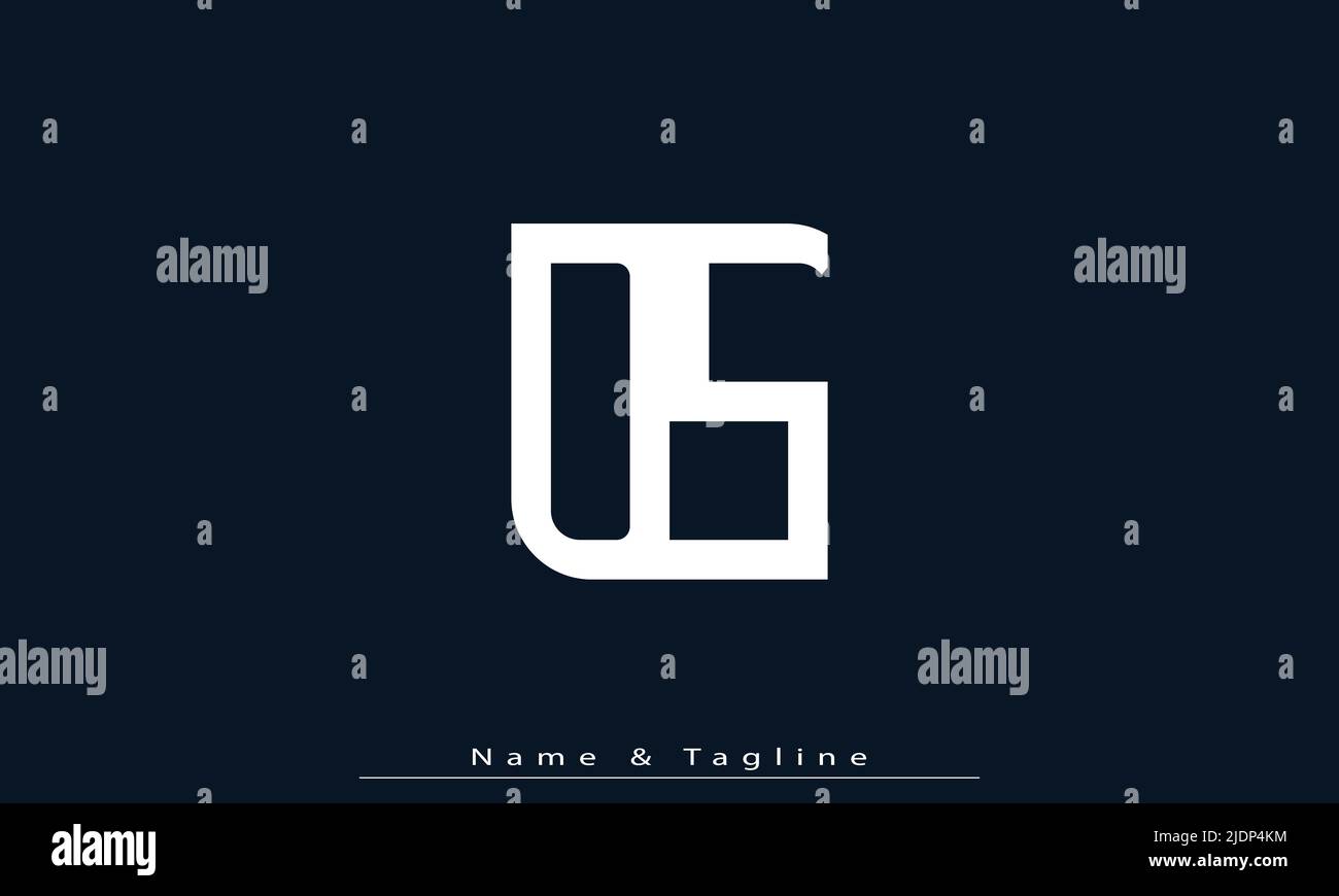 Alphabet letters Initials Monogram logo DS , SD Stock Vector