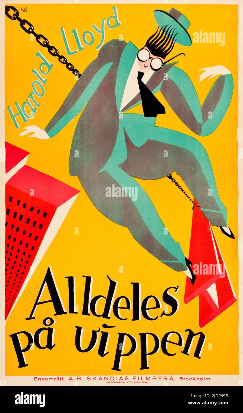 Safety last poster hires stock photography and images Alamy