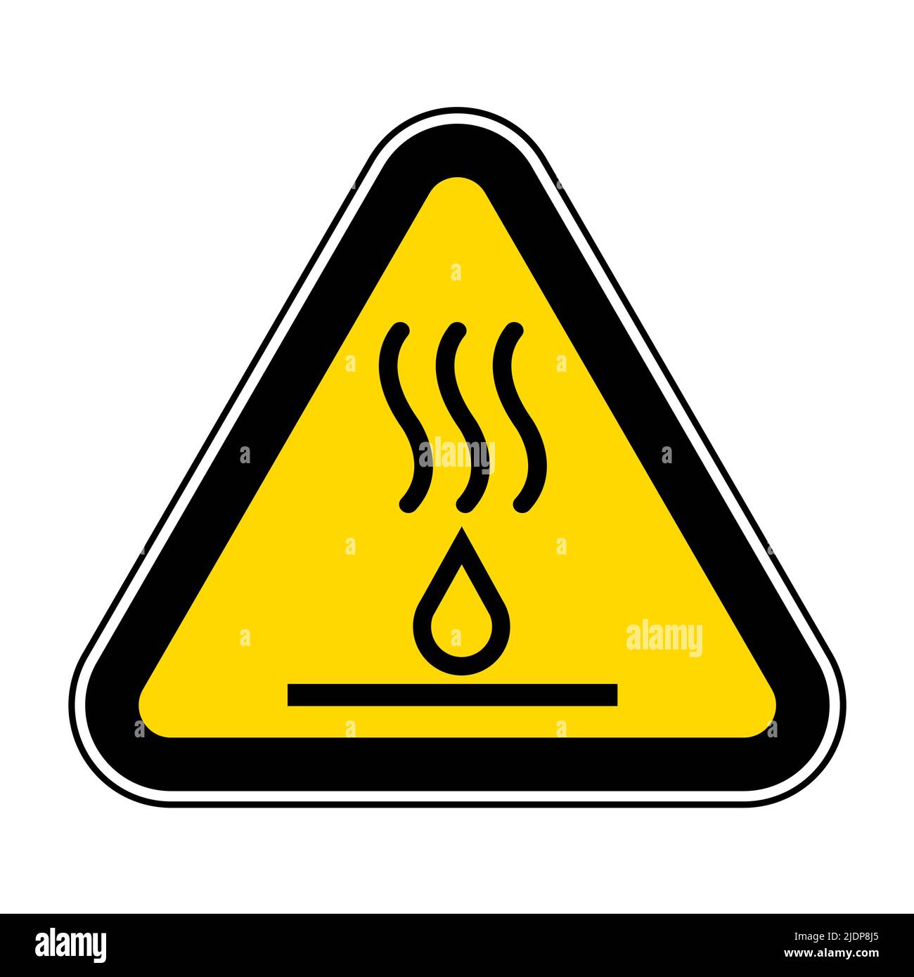 Hot Liquids Symbol Sign Isolate On White Background,Vector Illustration EPS.10 Stock Vector